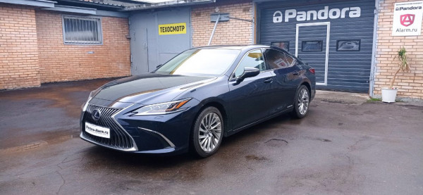 Lexus ES300 установка противоугонного комплекса на основе Pandora DXL 4710